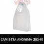 BOLSAS ASA CAMISETA ANÓNIMAS 35X45