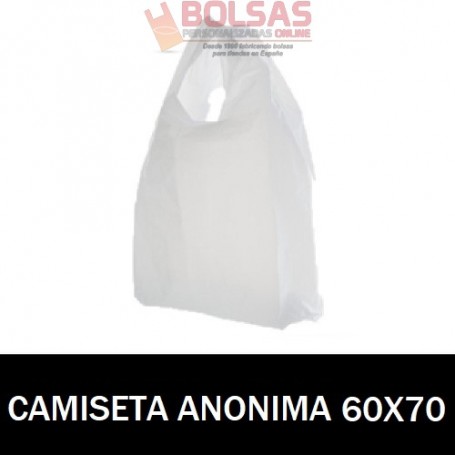 BOLSAS ASA CAMISETA ANÓNIMAS 60X70